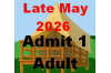 Late May 2026 Volunteer Day Adult Registration - Non-member 